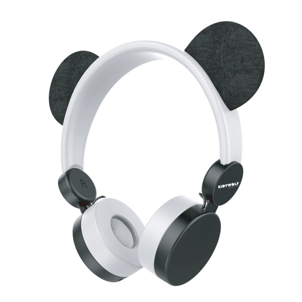 Auriculares para niños modelo oso panda Kiddywolf