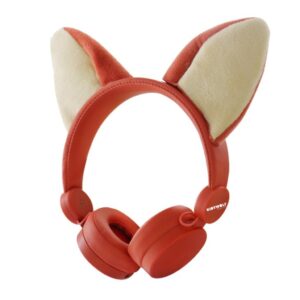 Auriculares infantiles zorro marrón