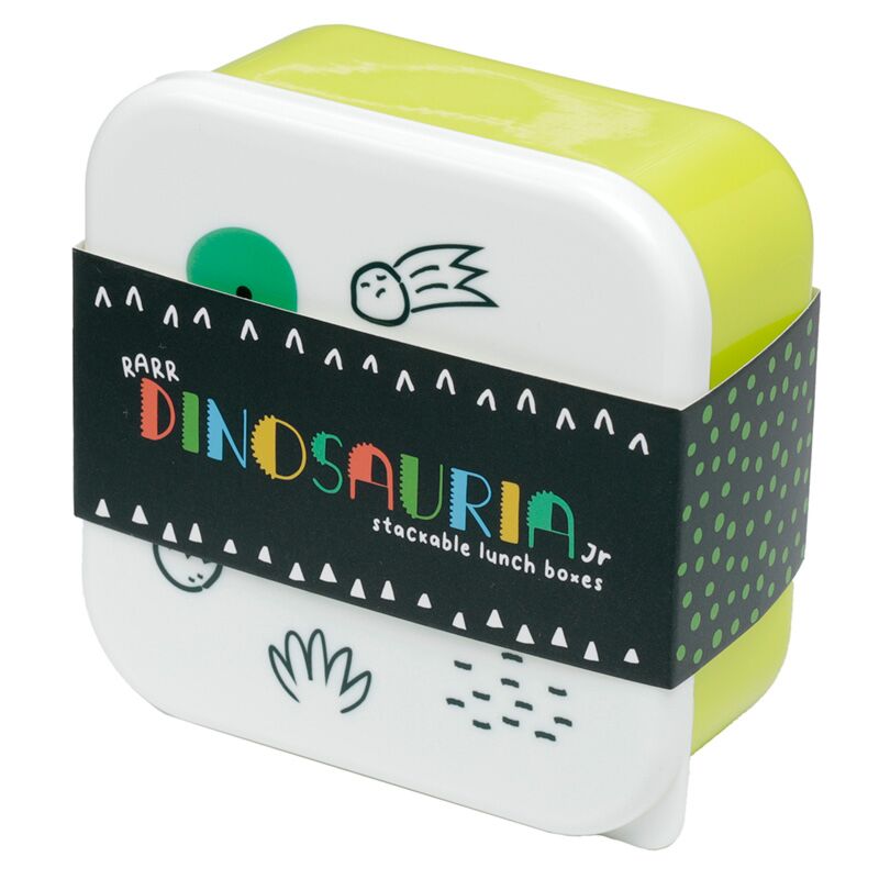 Set de 3 fiambreras infantiles con dinosaurios